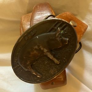 Vintage Leather Belt